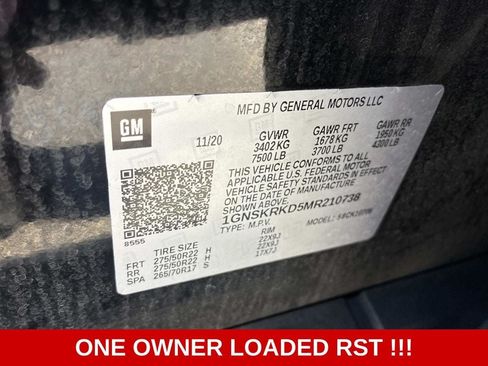 Used 2021 Chevrolet Tahoe RST w/ Luxury Package AWD/4WD image 29