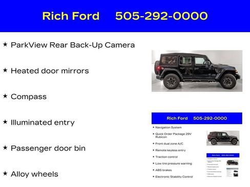 Used 2023 Jeep Wrangler Unlimited Rubicon 4xe AWD/4WD image 28