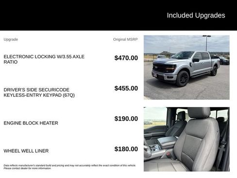 New 2026 Ford F150 XLT w/ Equipment Group 302A MID AWD/4WD image 10