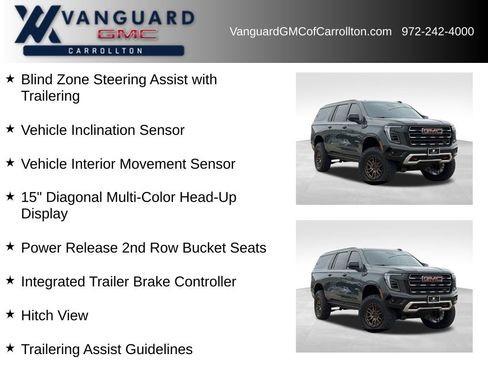 New 2026 GMC Yukon XL AT4 w/ AT4 Premium Plus Package AWD/4WD image 13