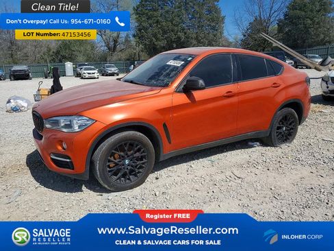 Used 2016 BMW X6 xDrive50i AWD/4WD image 1