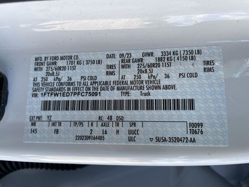 Used 2023 Ford F150 XLT w/ Equipment Group 302A High image 11