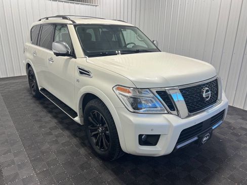 Used 2019 Nissan Armada Platinum w/ Captain's Chairs Package image 3