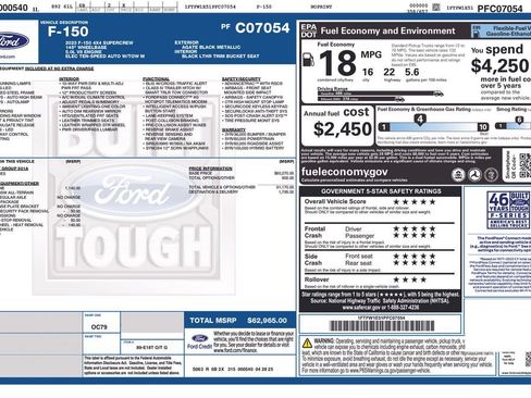 Used 2023 Ford F150 Lariat AWD/4WD image 47