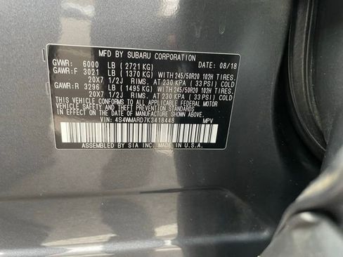 Used 2019 Subaru Ascent Touring AWD/4WD image 41