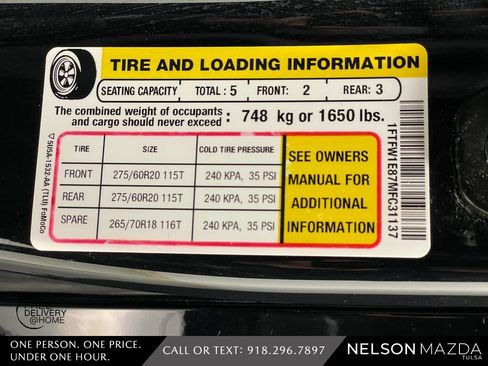 Used 2021 Ford F150 Lariat w/ Equipment Group 502A High image 57