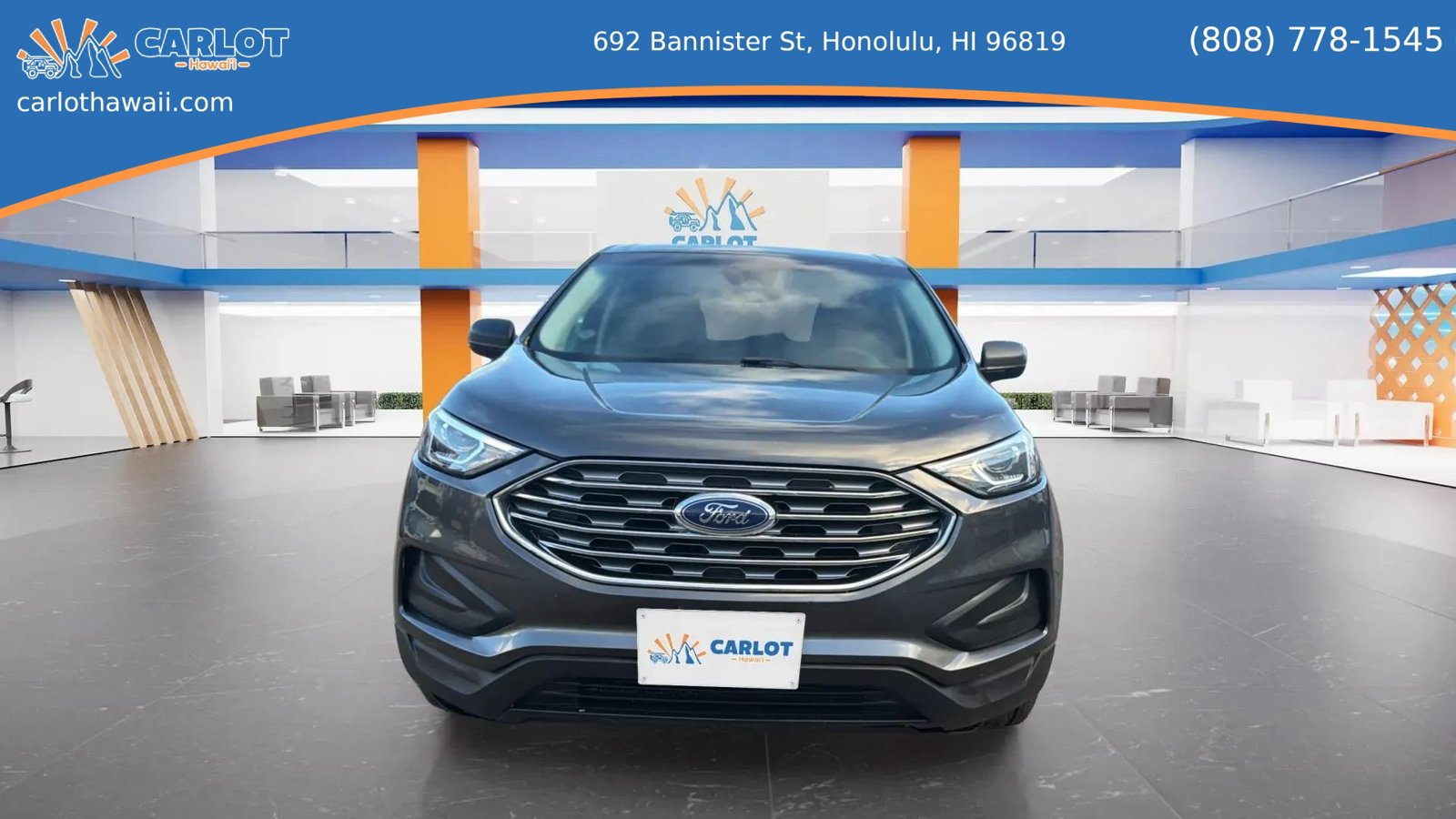 Used 2021 Ford Edge Titanium w/ Cargo Accessory Package FWD image 13