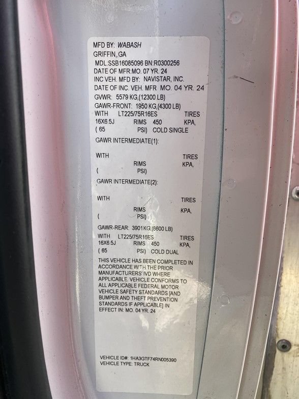 Used 2024 Chevrolet Express 3500 w/ Power Convenience Package RWD image 45