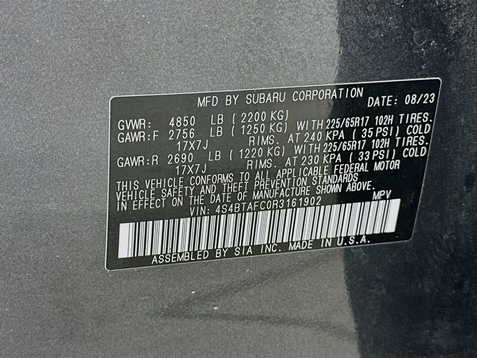 Used 2024 Subaru Outback Premium AWD/4WD image 32