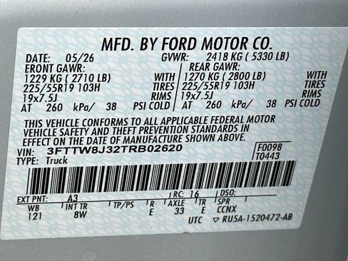 New 2026 Ford Maverick XLT w/ Equipment Group 301A AWD/4WD image 43
