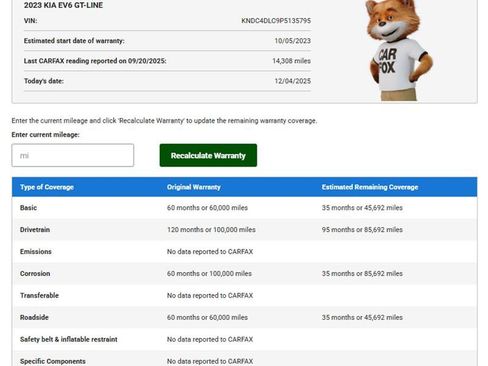 Used 2023 Kia EV6 GT-Line w/ GT-Line White Seat Package image 45