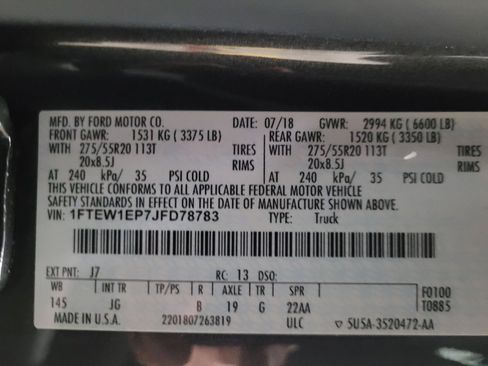 Used 2018 Ford F150 XL w/ Equipment Group 101A Mid AWD/4WD image 33