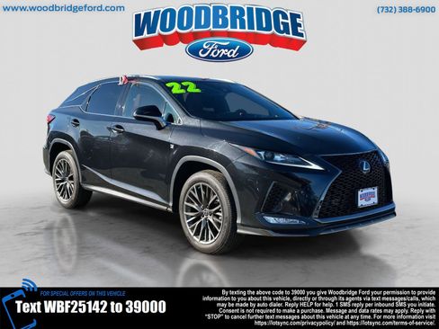 Used 2022 Lexus RX 350 F Sport image 1