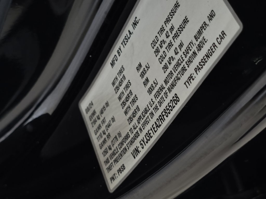 Used 2024 Tesla Model 3 Standard Range RWD image 34