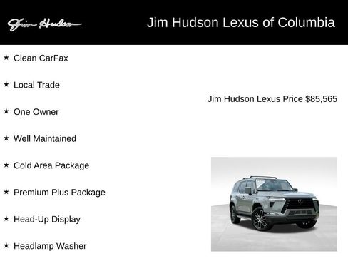 Certified 2024 Lexus GX 550 w/ Cold Area Package AWD/4WD image 4