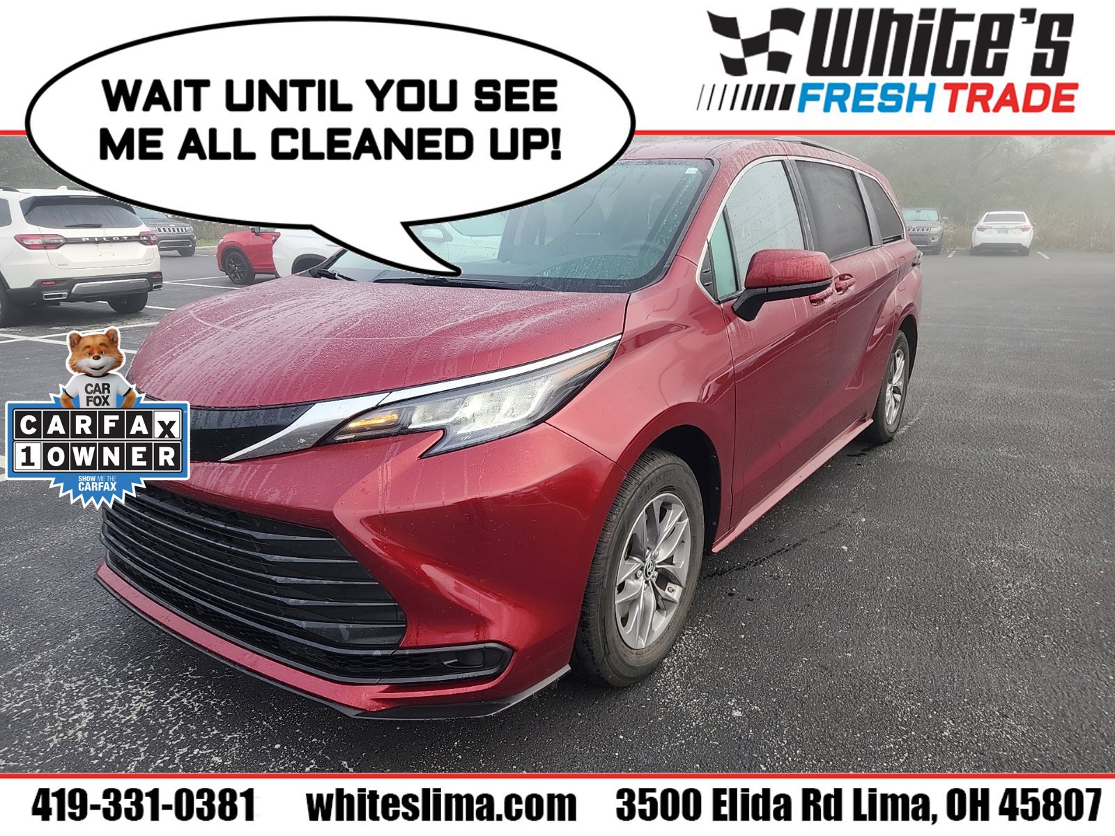 Used 2023 Toyota Sienna LE AWD/4WD image 1