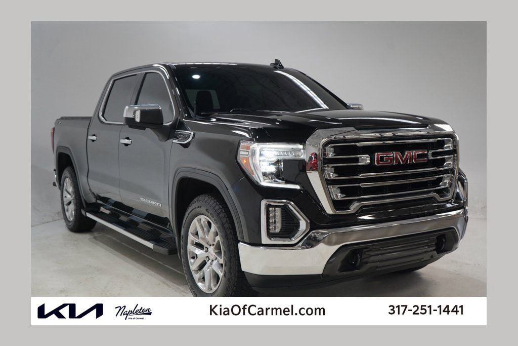 Used 2021 GMC Sierra 1500 SLT w/ SLT Premium Package AWD/4WD image 1