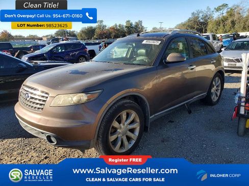 Used 2005 INFINITI FX35 w/ (S01) Sport Pkg image 1