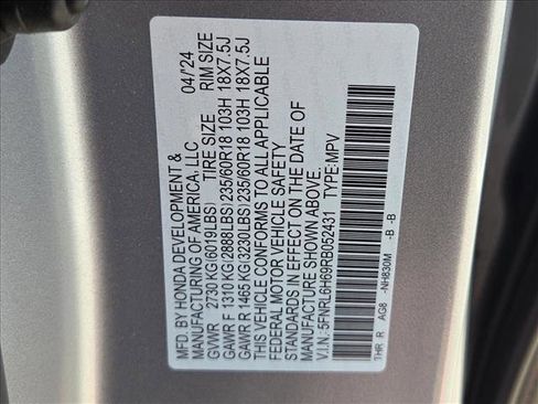 Used 2024 Honda Odyssey EX-L image 25