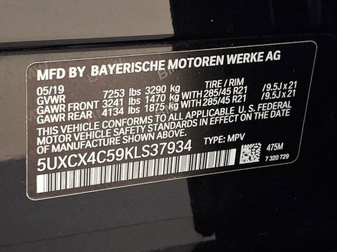 Used 2019 BMW X7 xDrive50i w/ M Sport Package AWD/4WD image 34