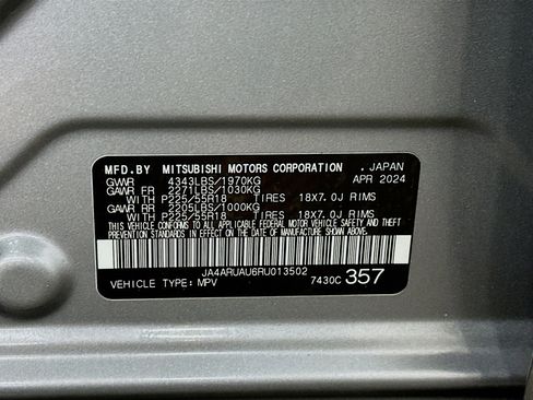 Used 2024 Mitsubishi Outlander Sport SE image 12