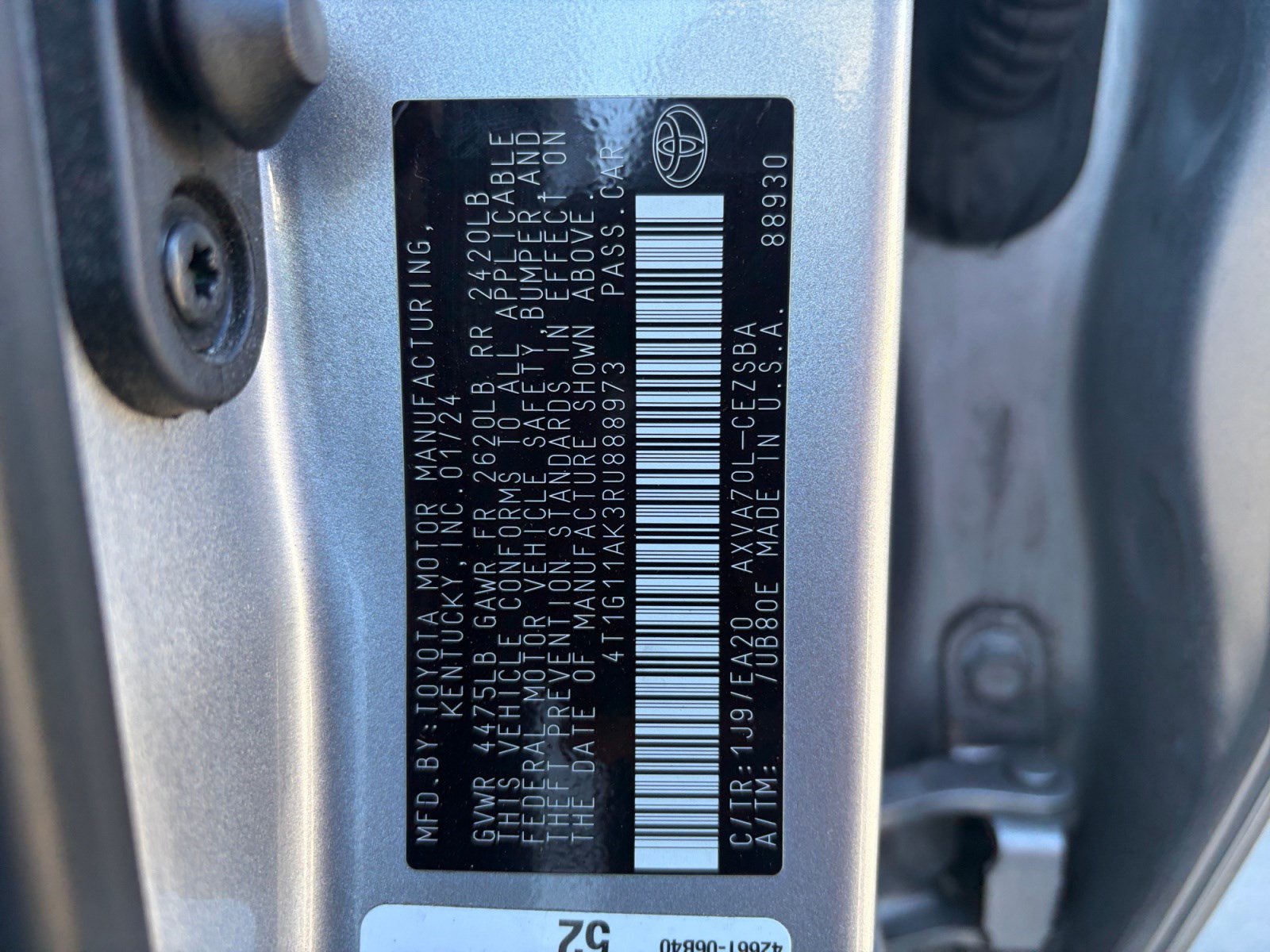 Used 2024 Toyota Camry SE FWD image 32