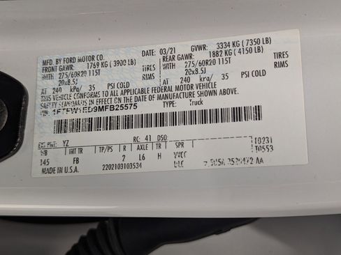 Used 2021 Ford F150 XLT w/ Equipment Group 302A High image 42