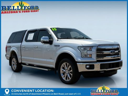 Used 2015 Ford F150 Lariat w/ Equipment Group 502A Luxury AWD/4WD image 4
