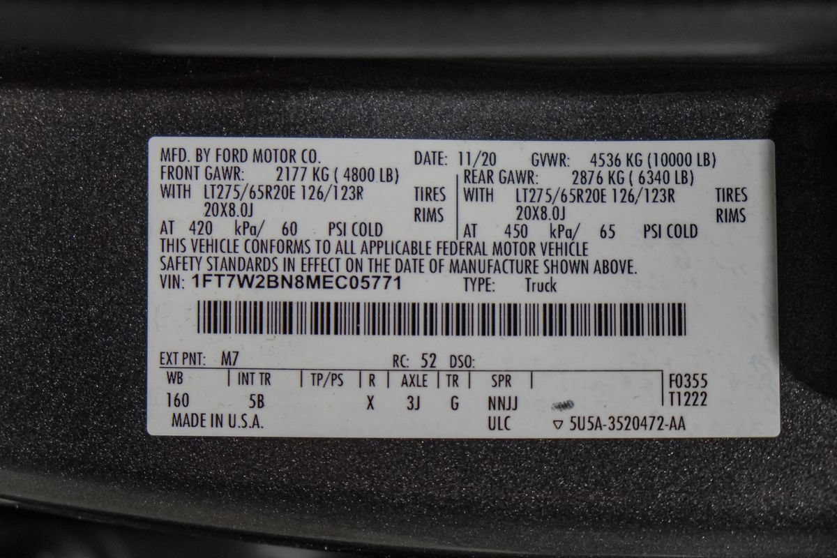 Used 2021 Ford F250 Lariat w/ Lariat Ultimate Package AWD/4WD image 66