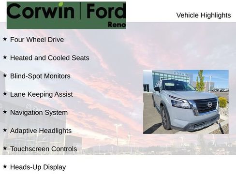 Used 2022 Nissan Pathfinder Platinum w/ Lighting Package (N93) image 8