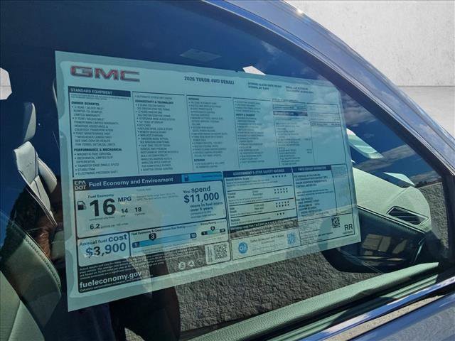 New 2026 GMC Yukon Denali w/ Sun & Power Step Package AWD/4WD image 18
