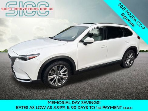 Used 2021 MAZDA CX-9 Signature AWD/4WD image 1