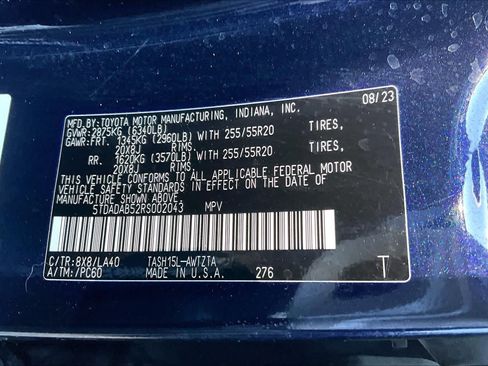 Certified 2024 Toyota Grand Highlander AWD Hybrid image 34