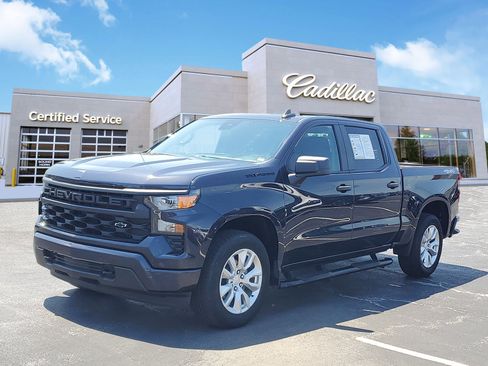 Used 2023 Chevrolet Silverado 1500 Custom w/ LPO, Dark Essentials Package AWD/4WD image 1