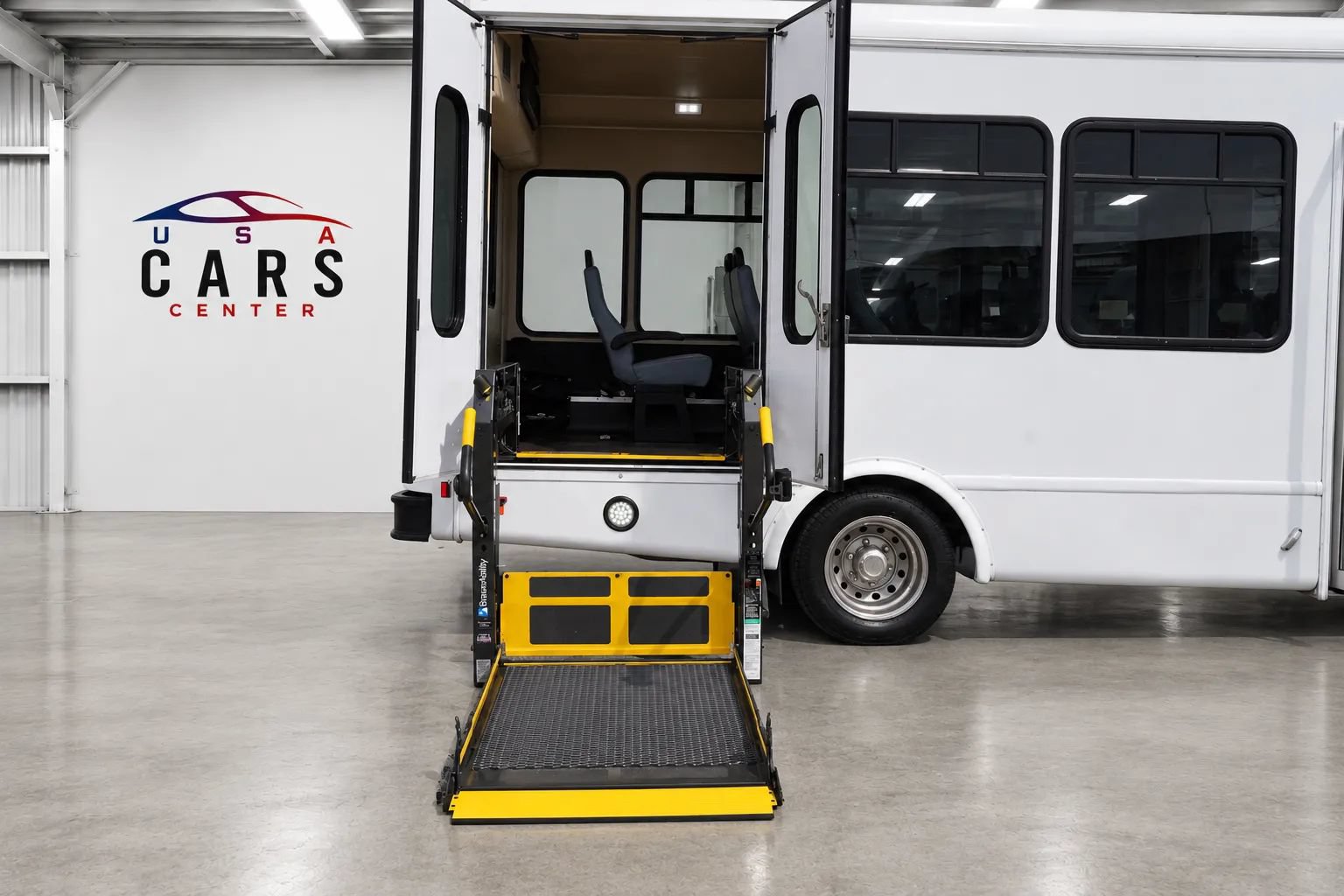 Used 2019 Ford Transit 350 138 DRW w/ Shuttle Bus Prep Package RWD image 1