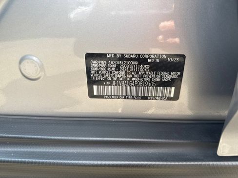 Certified 2023 Subaru WRX Limited AWD/4WD image 31