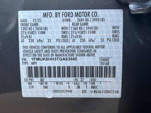 New 2026 Ford Explorer Platinum w/ LUX Leather Package image 30