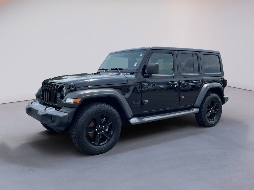 Used 2021 Jeep Wrangler Unlimited Sport AWD/4WD image 3
