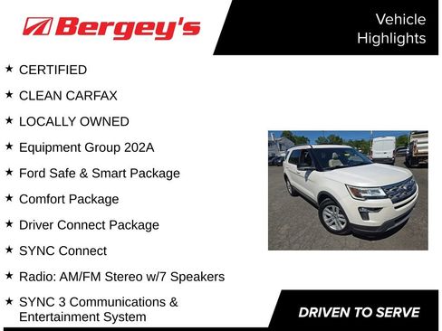 Used 2018 Ford Explorer XLT w/ Equipment Group 202A AWD/4WD image 5