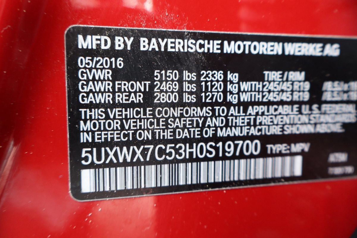 Used 2017 BMW X3 xDrive35i AWD/4WD image 47