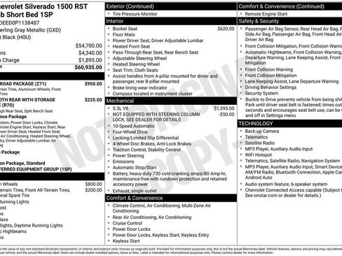 Used 2023 Chevrolet Silverado 1500 RST w/ Z71 Off-Road Package AWD/4WD image 22