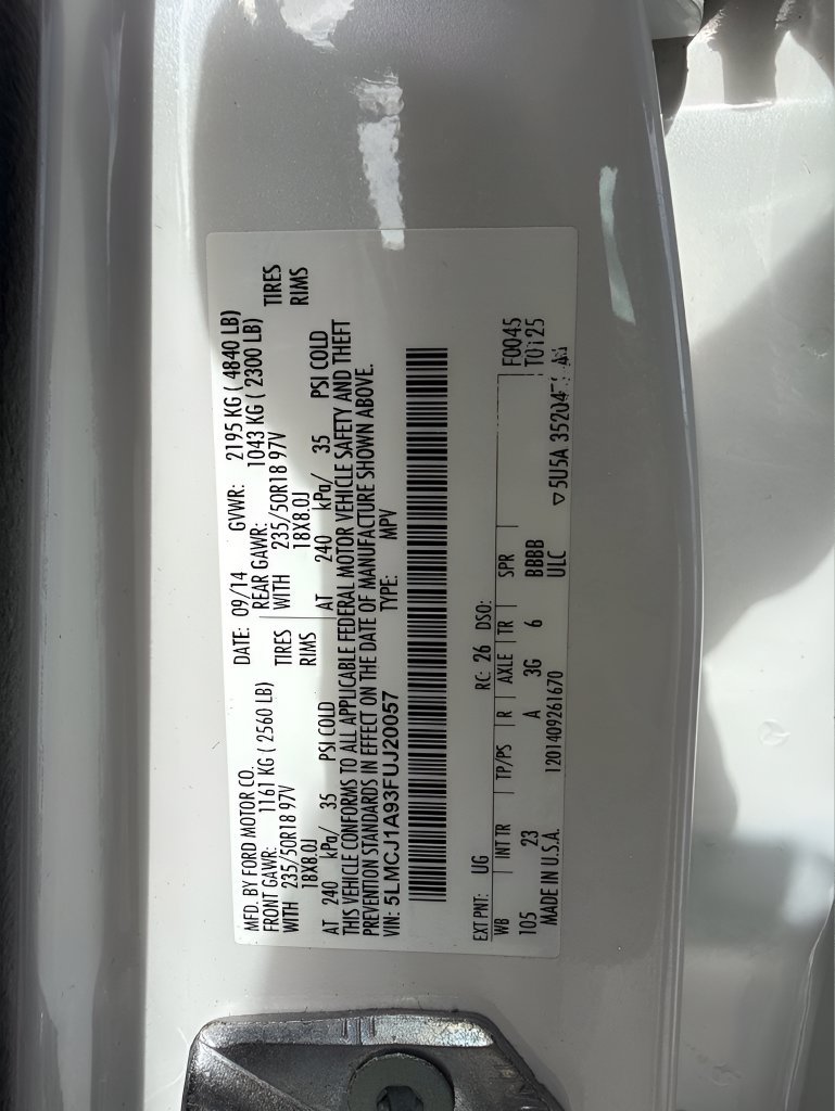 Used 2015 Lincoln MKC FWD w/ Equipment Group 101A Select image 31