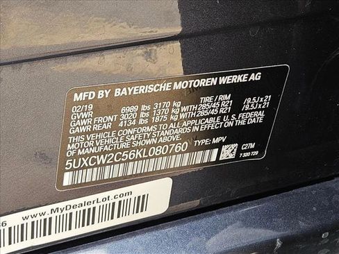 Used 2019 BMW X7 xDrive40i AWD/4WD image 27