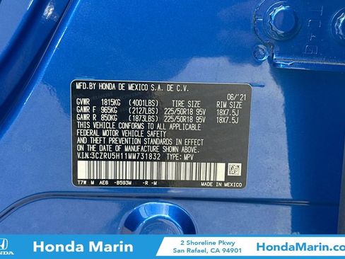 Used 2021 Honda HR-V Sport image 34