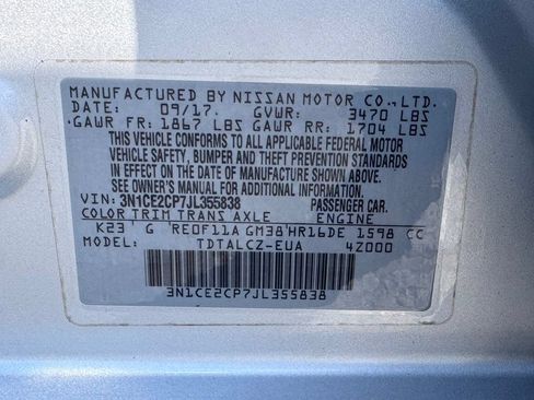 Used 2018 Nissan Versa Note S FWD image 35