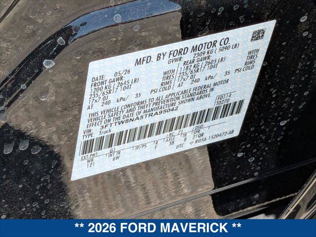 New 2026 Ford Maverick Tremor AWD/4WD image 20
