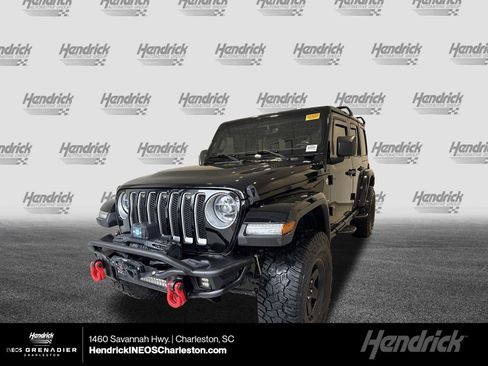 Used 2021 Jeep Wrangler Unlimited Sahara image 1