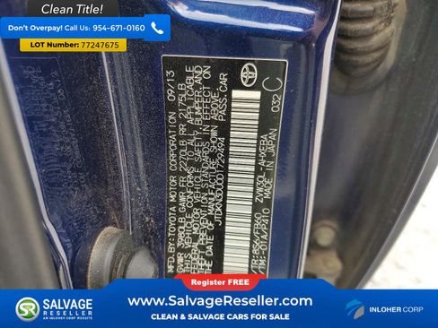 Used 2013 Toyota Prius Two FWD image 16