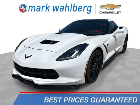 Used 2016 Chevrolet Corvette Stingray Coupe w/ 3LT Preferred Equipment Group RWD image 1