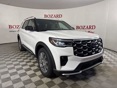 New 2026 Ford Explorer Platinum